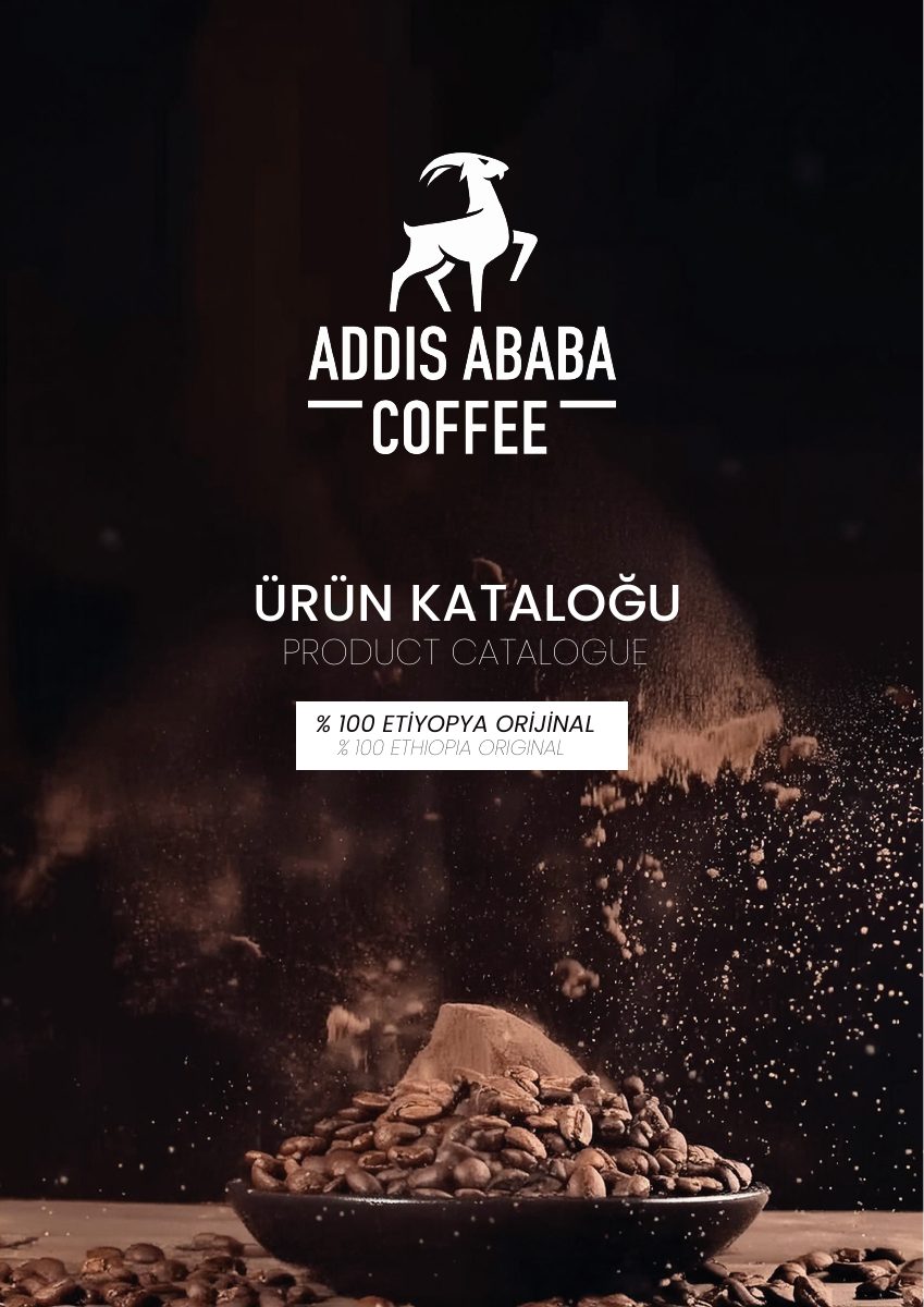 Addis Ababa Coffee katalog kapağı