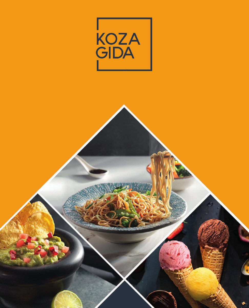 Koza Gıda katalog kapağı