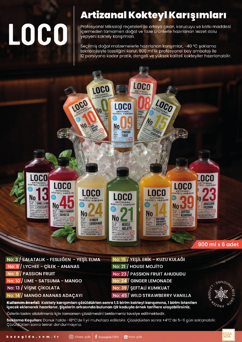 Loco Artizanal Kokteyl Karışımları kapak görseli